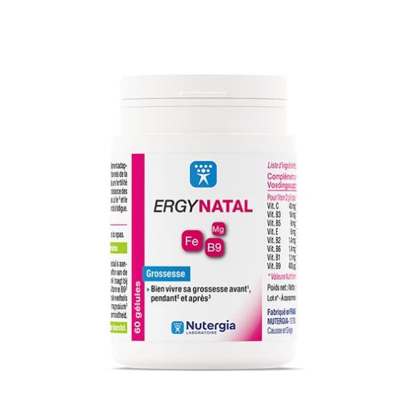 ErgyNatal Nutergia - 60 g&eacute;lules