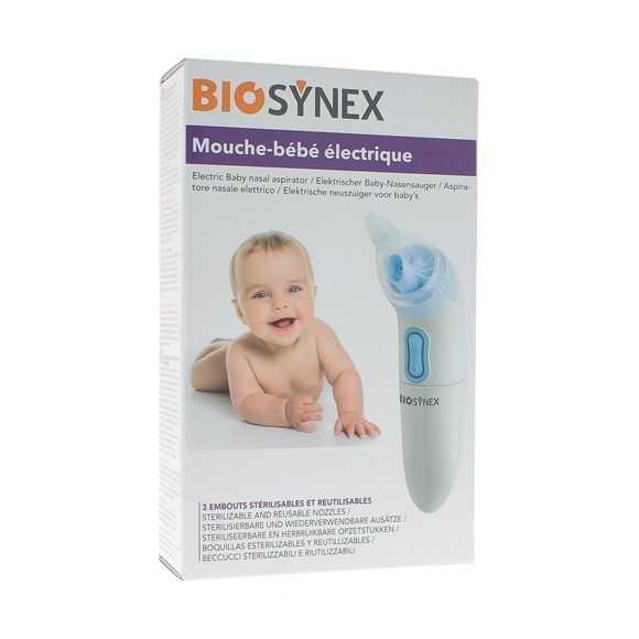 Exacto Mouche-b&eacute;b&eacute; &eacute;lectrique Biosynex - un mouche-b&eacute;b&eacute;