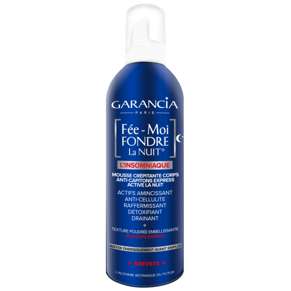 F&eacute;e-Moi Fondre La Nuit mousse cr&eacute;pitante minceur Garancia - tube de 400 ml