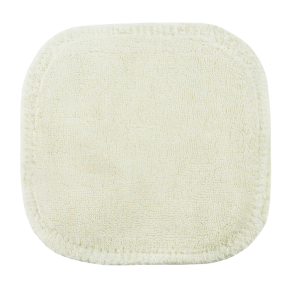 Carr&eacute; &agrave; d&eacute;maquiller lavable Avril - un coton