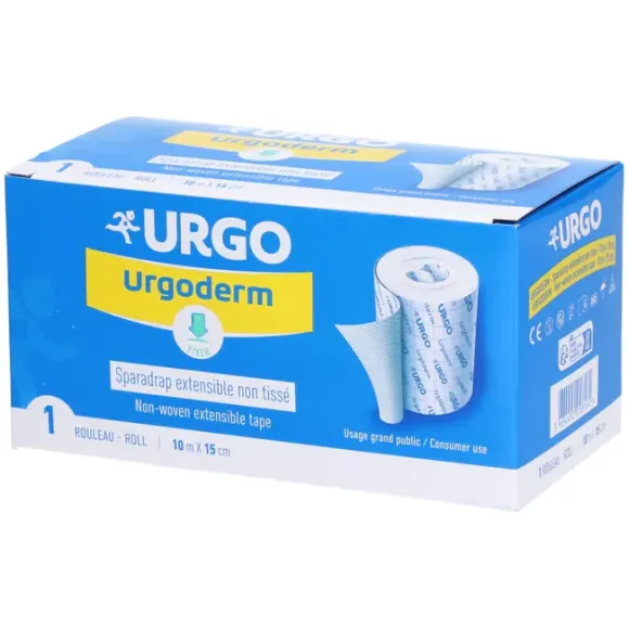 Urgoderm sparadrap extensible non tiss&eacute; Urgo - rouleau 10mX15cm