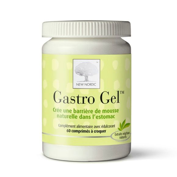 Gastro gel comprim&eacute; &agrave; croqu&eacute; New Nordic - boite de 60 comprim&eacute;s