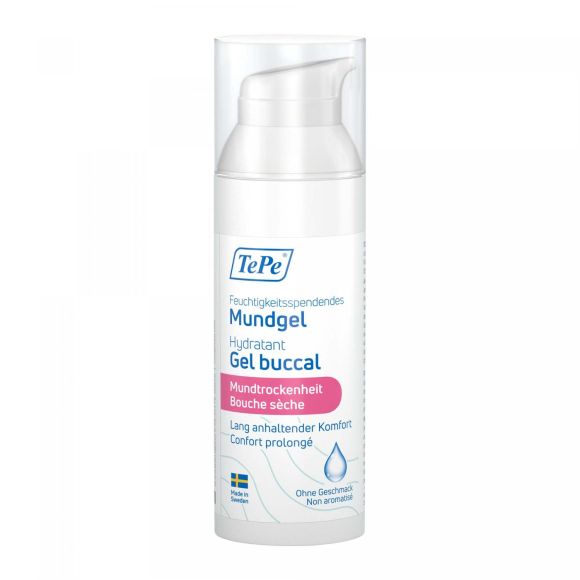 Gel buccal hydratant bouche s&egrave;che TePe - flacon de 50ml