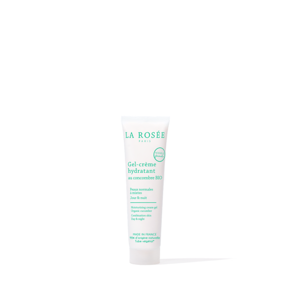 Gel cr&egrave;me hydratant visage La Ros&eacute;e - tube de 60 ml