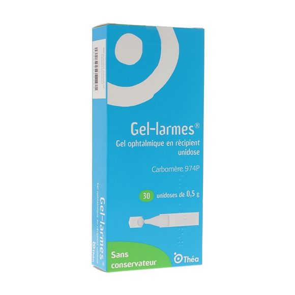 Gel larmes ophtalmique - bo&icirc;te de 30 r&eacute;cipients unidoses