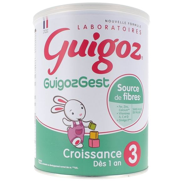 Gest Croissance lait 3&egrave;me &acirc;ge Guigoz - pot de 800 g