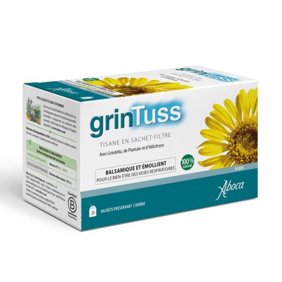 GrinTuss Tisane Aboca - bo&icirc;te de 20 sachets