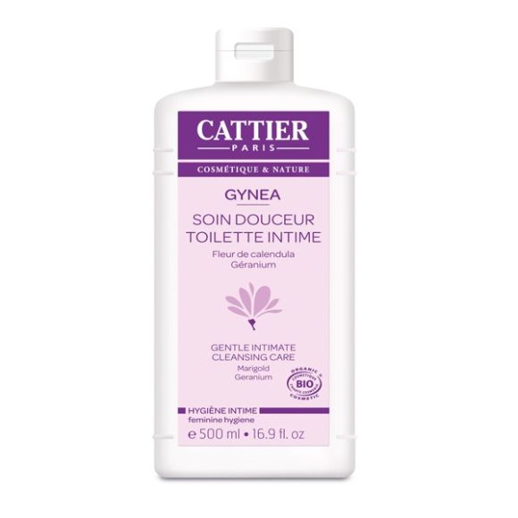 Gyn&eacute;a gel bio hygi&egrave;ne intime Cattier - flacon de 500 ml