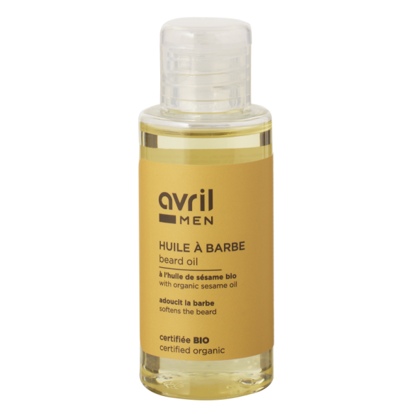 Huile &agrave; barbe bio Avril - flacon de 50 ml
