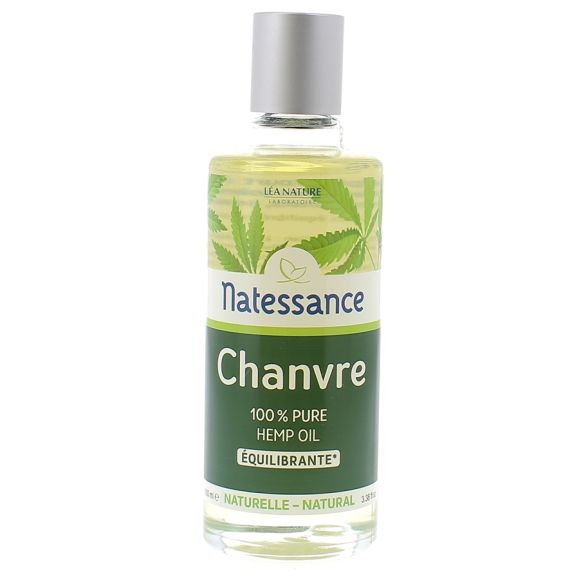 Huile de chanvre Natessance - flacon de 100 ml