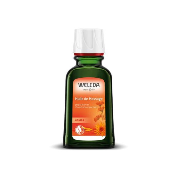 Huile de massage &agrave; l'Arnica Weleda - flacon de 50 ml