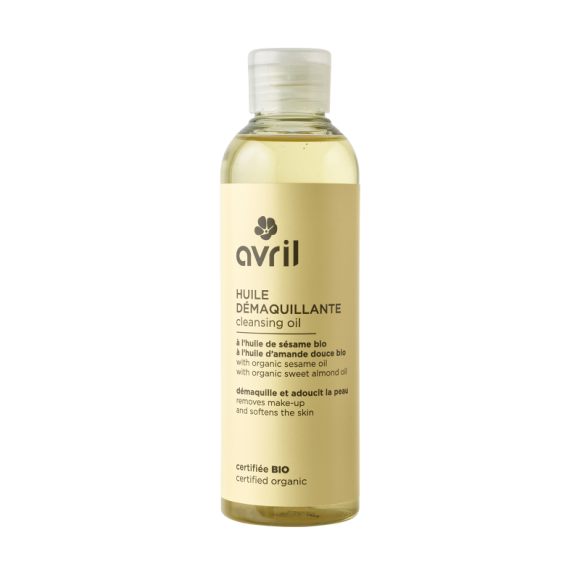 Huile d&eacute;maquillante bio Avril - flacon de 200 ml
