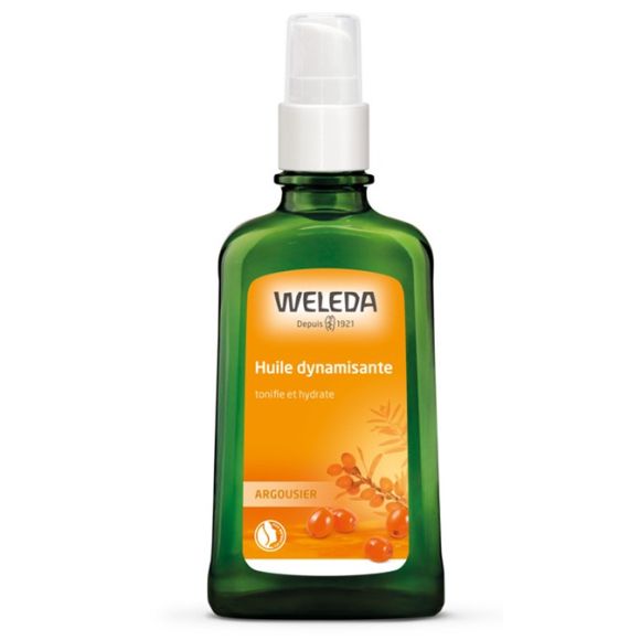 Huile dynamisante &agrave; l'argousier Weleda - Flacon de 100 ml