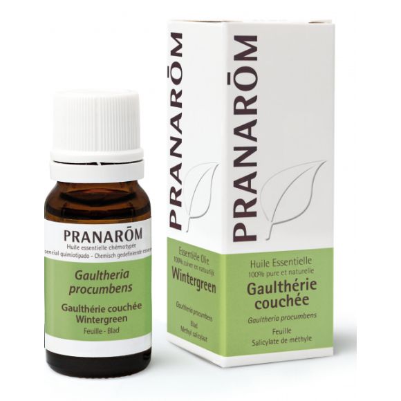 Huile essentielle de Gaulth&eacute;rie couch&eacute;e Pranar&ocirc;m - flacon de 10 ml
