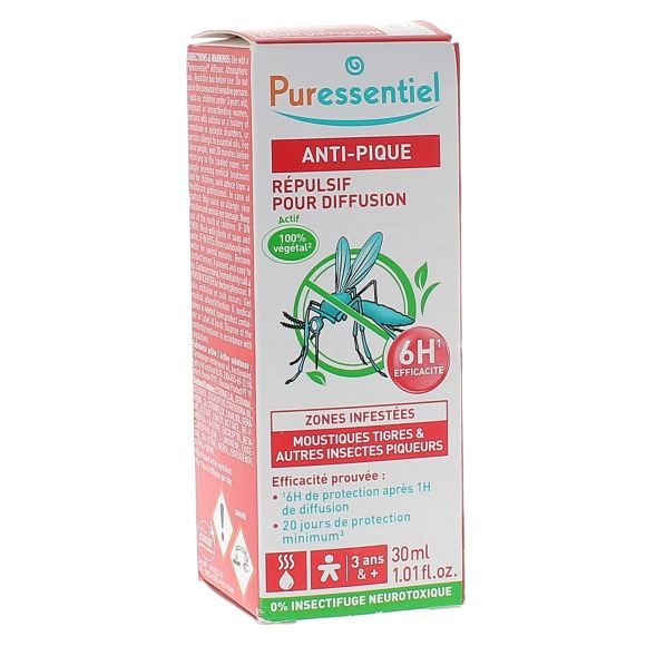 Anti Pique R&eacute;pulsif pour diffusion Puressentiel - flacon de 30 ml