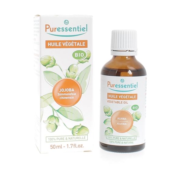 Huile v&eacute;g&eacute;tale bio de Jojoba Puressentiel - flacon de 50 ml