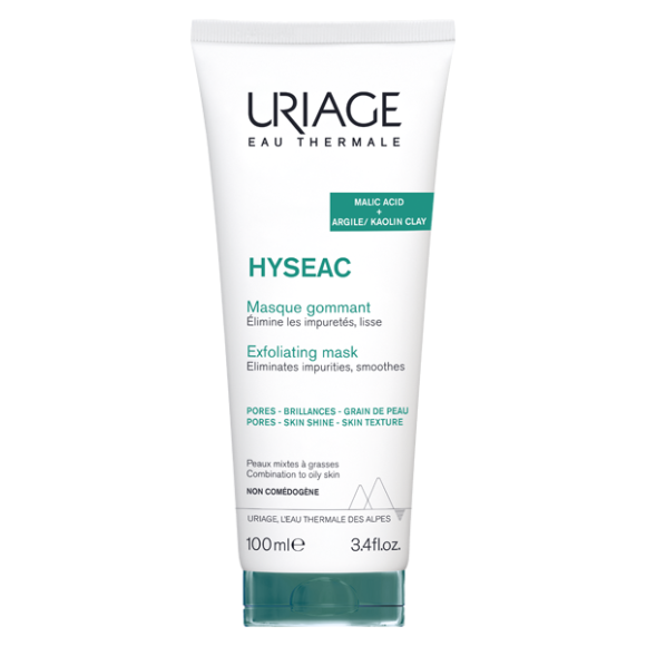 Hys&eacute;ac masque gommant Uriage - tube de 100 ml