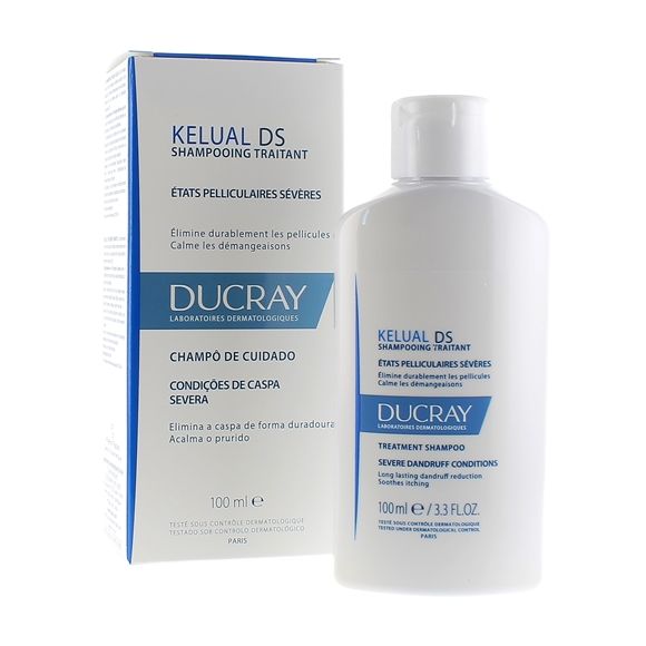 Kelual DS Shampoing traitant &eacute;tats pelliculaires s&eacute;v&egrave;res Ducray - flacon de 100 ml