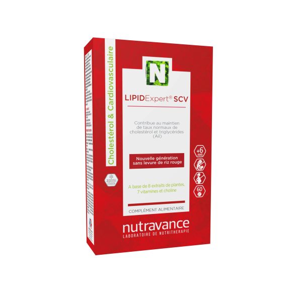LIPIDExpert SCV Nutravance - bo&icirc;te de 60 comprim&eacute;s