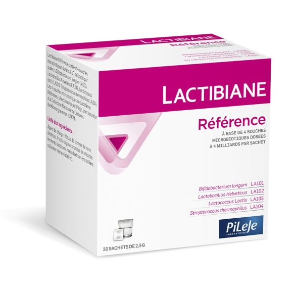 Lactibiane R&eacute;f&eacute;rence Pileje - boite de 30 sachets de 2,5 g