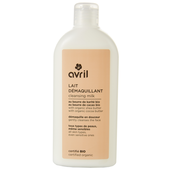 Lait d&eacute;maquillant bio Avril - flacon 250 ml