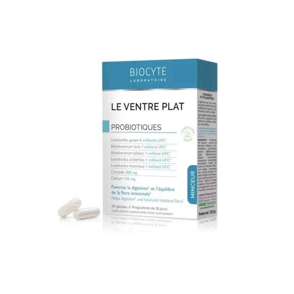 Le ventre plat Biocyte - boite de 30 g&eacute;lules