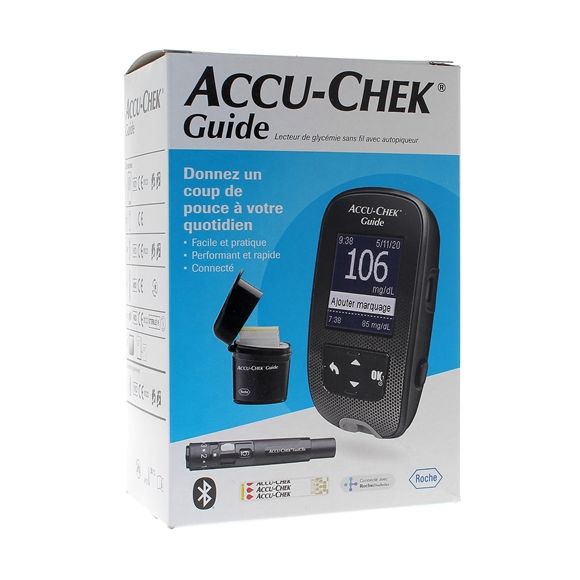 Lecteur de glyc&eacute;mie Accu-Chek Guide