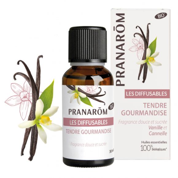 Les Diffusables Tendre gourmandise bio Pranar&ocirc;m - flacon de 30ml