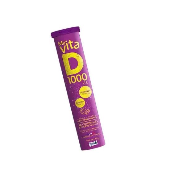 Ma Vita D 1000 Isoxan - tube de 20 comprim&eacute;s effervecents