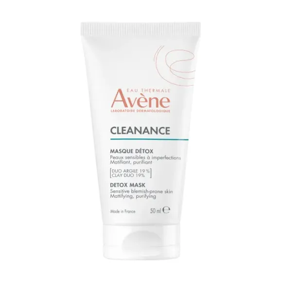 Cleanance Masque d&eacute;tox peaux sensibles &agrave; imperfections Av&egrave;ne - tube de 50ml