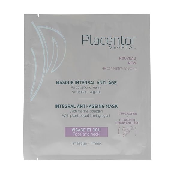 Masque int&eacute;gral anti-&acirc;ge Placentor v&eacute;g&eacute;tal - un masque