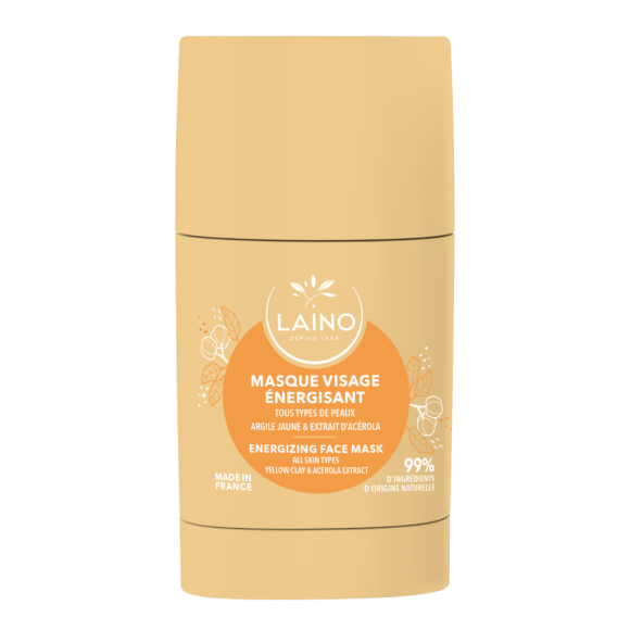 Masque visage en stick &eacute;nergisant Laino - stick de 65g