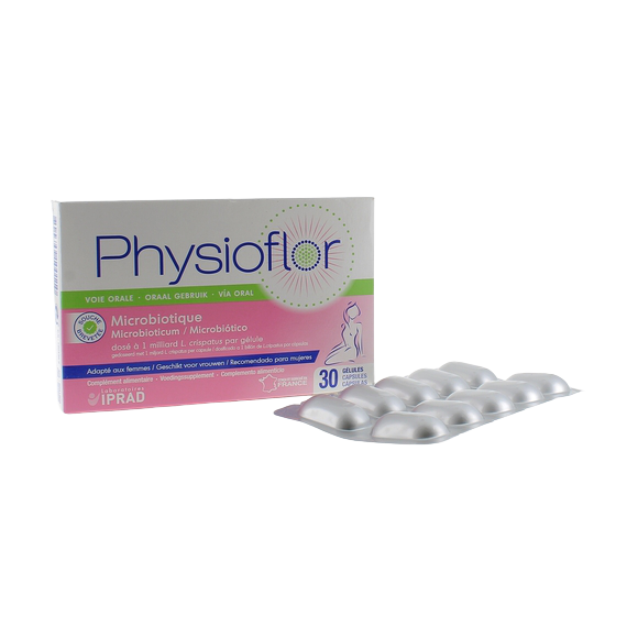 Microbiotique Physioflor Iprad - bo&icirc;te de 30 g&eacute;lules