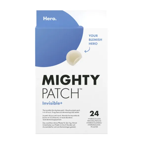 Mighty Patch Invisible+ Hero - bo&icirc;te de 24 patchs