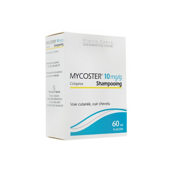 Mycoster 10 mg/g shampooing - flacon de 60 ml