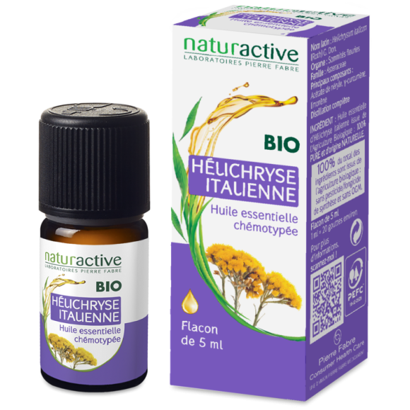 Huile essentielle d'H&eacute;lichryse italienne Bio Naturactive - flacon de 5 ml