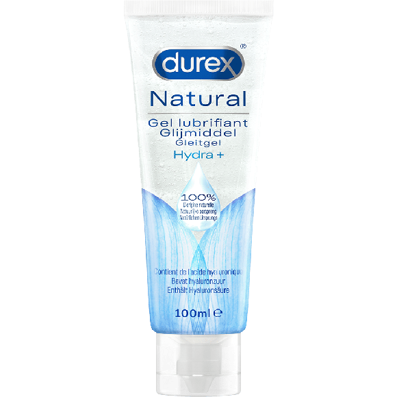 Natural Gel lubrifiant hydra + Durex - tube de 100ml