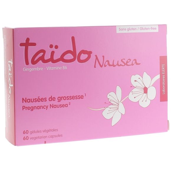 Naus&eacute;es de grossesse Taido Nausea - bo&icirc;te de 60 g&eacute;lules