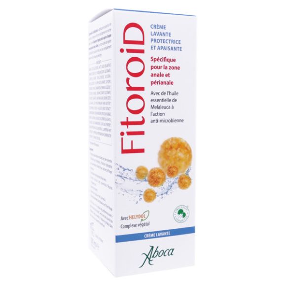Fitoroid cr&egrave;me lavante protectrice et apaisante Aboca - flacon de 100ml