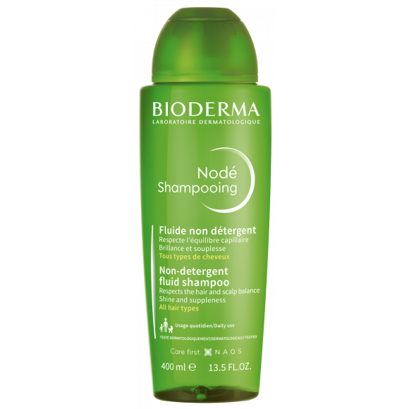 Nod&eacute; shampooing fluide non d&eacute;tergent Bioderma - flacon de 400 ml