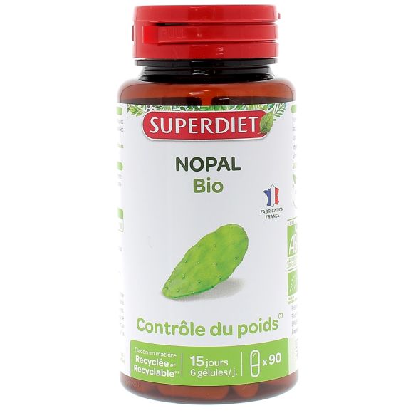 Nopal bio Super Diet - boite de 90 g&eacute;lules