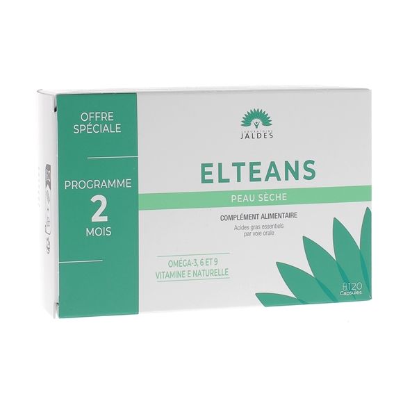 Nutrition de la peau Elteans Jaldes - lot de 2 bo&icirc;tes de 60 capsules