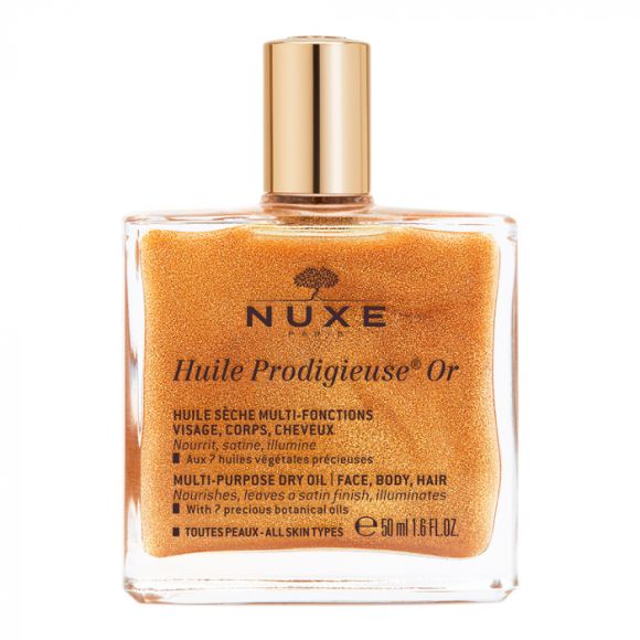 Huile prodigieuse or huile s&egrave;che multi-fonctions Nuxe - flacon de 50 ml