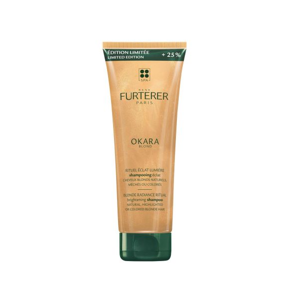 Okara blond Rituel &eacute;clat lumi&egrave;re Shampooing &eacute;clat Ren&eacute; Furterer - flacon de 250 ml dont 50 ml offerts