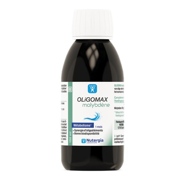 Oligomax Molybd&egrave;ne Nutergia - flacon 150 ml