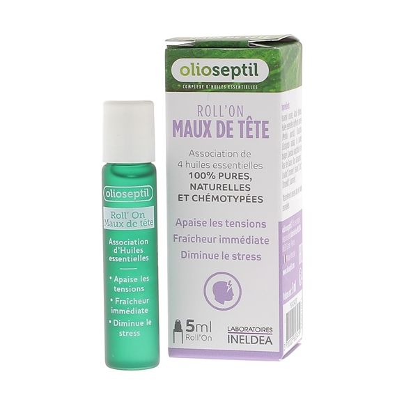 Olioseptil Roll-on maux de t&ecirc;te - roll-on de 5ml