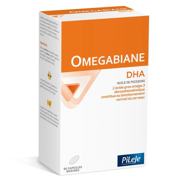 Omegabiane DHA Pileje - bo&icirc;te de 80 capsules