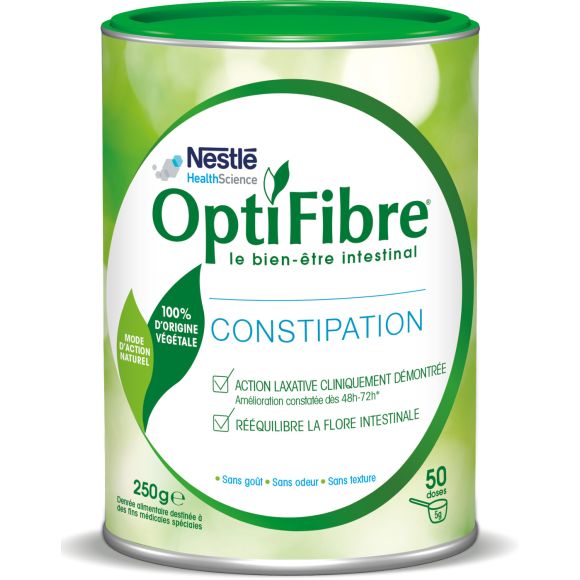 OptiFibre Poudre anti-constipation Nestl&eacute; - pot de 250g
