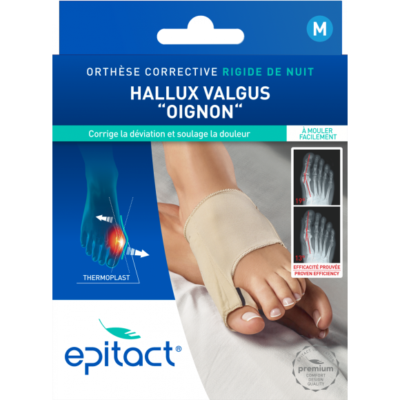 Orth&egrave;se corrective Hallux Valgus nuit Epitact - 1 unit&eacute; taille M