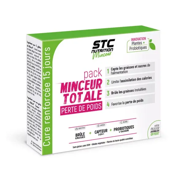 Pack minceur total STC Nutrition - boite de 30 g&eacute;lules